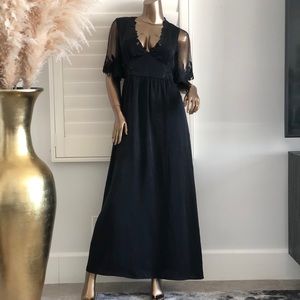 Just A Little Sweetness Crochet Maxi Dress!